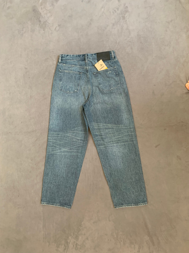 شلوارجین بگ Pull&Bear طوسی سایه دار