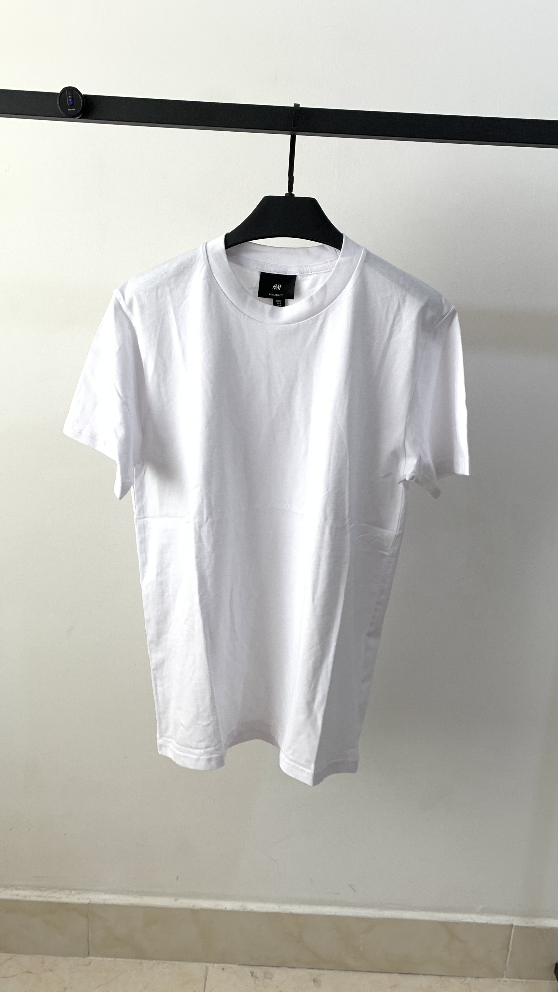 تیشرت اورجینال باکسی H&M سفید